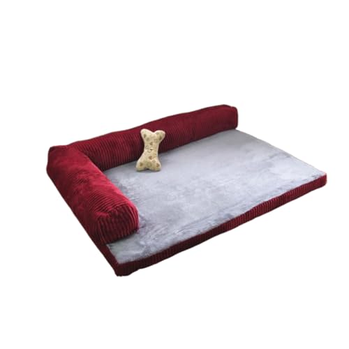 DRESSOOS Hundesofa Für Katzen Und Hunde Abnehmbares Und Waschbares Haustierbett Aus Corduroy Gemütliches Hundebett Größe Ideales Schlafkissen Für Tiere Komfortable Couch Für DRESSOOS Hundesofa Für Katzen Und Hunde Abnehmbares Und Waschbares Haustierbett Aus Corduroy Gemütliches Hundebett Größe Ideales Schlafkissen Für Tiere Komfortable Couch Für von DRESSOOS