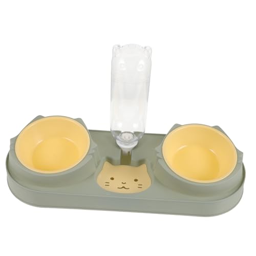 DRESSOOS Automatischer Futter Wasserspender für Hunde und Katzen Praktischer Doppelnapf aus Robustem Material Sicher mit Glatter Oberfläche Kompakt und Platzsparend Geeignet für Welpen und DRESSOOS Automatischer Futter Wasserspender für Hunde und Katzen Praktischer Doppelnapf aus Robustem Material Sicher mit Glatter Oberfläche Kompakt und Platzsparend Geeignet für Welpen und von DRESSOOS