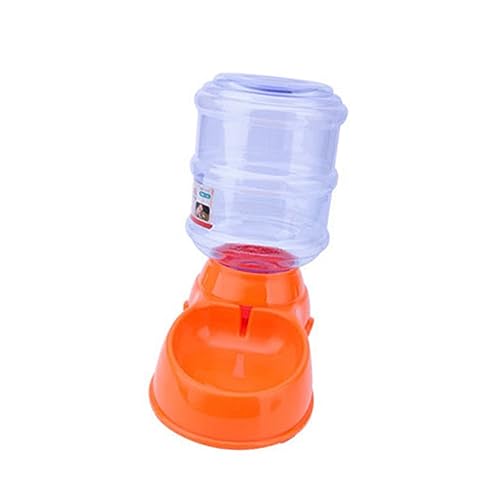 DRESSOOS Automatischer Wasserspender Für Haustiere Für Hunde Und Katzen 3 5 L Großes Fassungsvermögen Orangefarbenes Fütterungsgerät Für Haustiere DRESSOOS Automatischer Wasserspender Für Haustiere Für Hunde Und Katzen 3 5 L Großes Fassungsvermögen Orangefarbenes Fütterungsgerät Für Haustiere von DRESSOOS