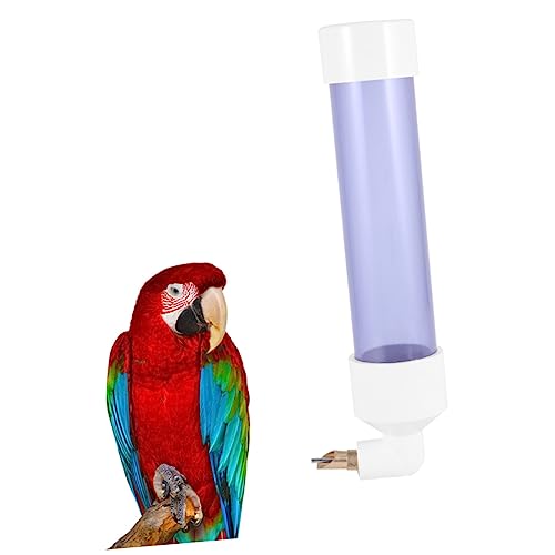 DRESSOOS Wassertrinker automatischer Hit-Pin-Stil Vogel-Trinkbrunnen groß blau Wasserspender für Haustiere kein Leck von DRESSOOS