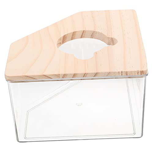 DRESSOOS Große Hamster-duschkabine Aus Acryl Mit Stern-Design Katzentoilette Und Sandbad Für Rennmäuse DRESSOOS Große Hamster-duschkabine Aus Acryl Mit Stern-Design Katzentoilette Und Sandbad Für Rennmäuse von DRESSOOS