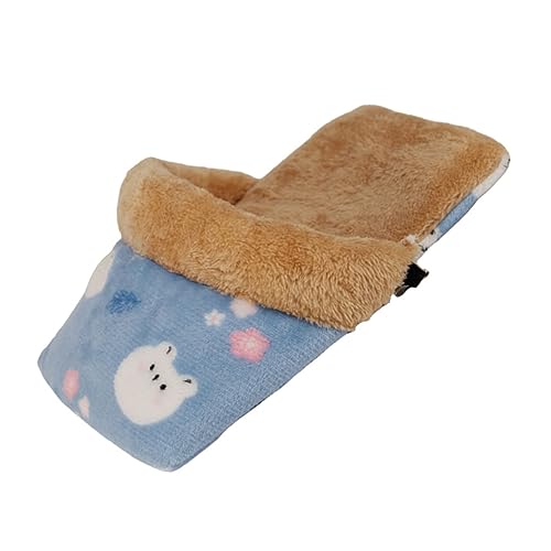 DRESSOOS Baumwollnest Für Schweine, Meerschweinchennest, Kleines Haustierbett, Dekoratives Hamsterbett, Haustierschlafsack, Meerschweinchenbett, Warmer Hamsterbeutel, Haustierbedarf, von DRESSOOS