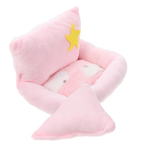 DRESSOOS Plüschbett Für Haustiere Hamster Schlechtes Nest Für Hamster Haustier Versteckbett DRESSOOS Plüschbett Für Haustiere Hamster Schlechtes Nest Für Hamster Haustier Versteckbett von DRESSOOS