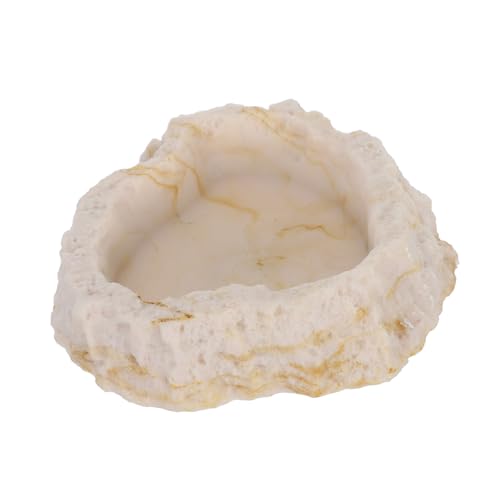 DRESSOOS Becken Aus Künstlichem Felsgestein, Futternapf Für Reptilien, Wassernapf Für Schildkröten, Einsiedlerkrebs Napf, Wassernapf Für Reptilienfutter, Wassernapf Für Chamäleons, DRESSOOS Becken Aus Künstlichem Felsgestein, Futternapf Für Reptilien, Wassernapf Für Schildkröten, Einsiedlerkrebs Napf, Wassernapf Für Reptilienfutter, Wassernapf Für Chamäleons, von DRESSOOS