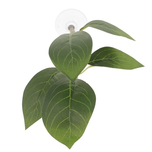 DRESSOOS Betta Fisch Laichen Blatt Aquarium Blätter Tasse Realistische Betta Hängematte für Aquarium Fische Ruhen von DRESSOOS