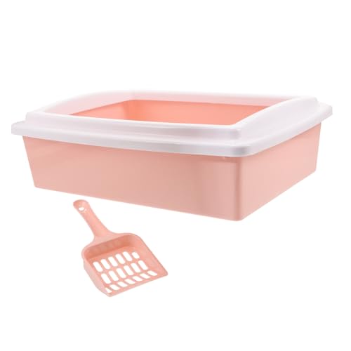 DRESSOOS Box Katzentoilette Haushaltskatzentoilette Katzentoilette Kätzchentoilette Katzenbettpfanne Haustiertoilette Katzenbedarf Kätzchen Reinigungstoilette Offene Katzentoilette DRESSOOS Box Katzentoilette Haushaltskatzentoilette Katzentoilette Kätzchentoilette Katzenbettpfanne Haustiertoilette Katzenbedarf Kätzchen Reinigungstoilette Offene Katzentoilette von DRESSOOS