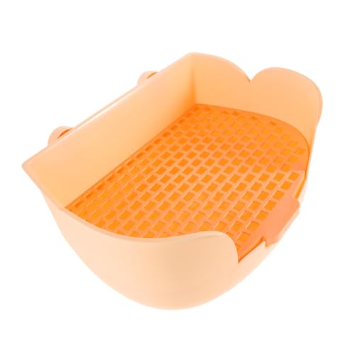 DRESSOOS Bunny Toilette für Kleintiere Ecktoilette aus Langlebigem Kunststoff zu Reinigen für Meerschweinchen und Chinchillas Fördert Natürliche Verhaltensweisen DRESSOOS Bunny Toilette für Kleintiere Ecktoilette aus Langlebigem Kunststoff zu Reinigen für Meerschweinchen und Chinchillas Fördert Natürliche Verhaltensweisen von DRESSOOS