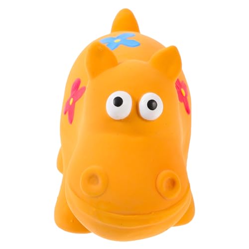DRESSOOS Cartoon-Hippo Kauspielzeug Für Hunde Interaktives Quietschspielzeug Bewegung Und Zahnpflege Für Welpen Und Kleine Hunde Für Spiel Und Spaß DRESSOOS Cartoon-Hippo Kauspielzeug Für Hunde Interaktives Quietschspielzeug Bewegung Und Zahnpflege Für Welpen Und Kleine Hunde Für Spiel Und Spaß von DRESSOOS