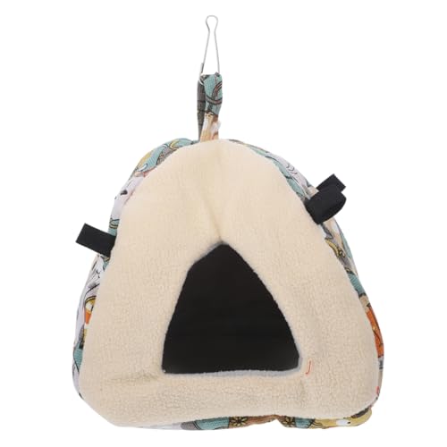 DRESSOOS Hängende Hamster-höhle Für Winter Atmungsaktives Und Warmes Nest Für Kleine Haustiere Wie Hamster Ratten Und Chinchillas Optimaler Schlaf Und Spielbereich Für Tier von DRESSOOS