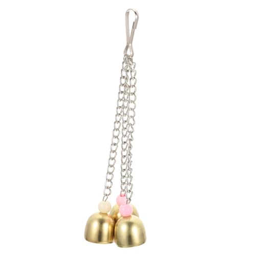 DRESSOOS Papagei Spielzeit Papagei Glocke Spielzeug Vogelkäfig Spielzeug Vogelkäfig Glocke Glocken String Für Vogel Material DRESSOOS Papagei Spielzeit Papagei Glocke Spielzeug Vogelkäfig Spielzeug Vogelkäfig Glocke Glocken String Für Vogel Material von DRESSOOS