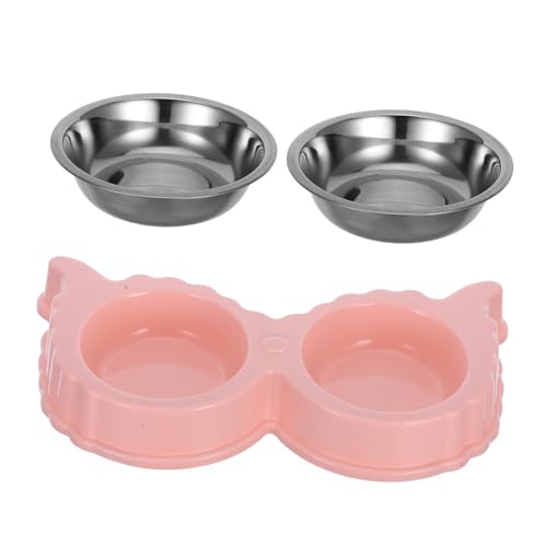 DRESSOOS Stilvolle Futternäpfe in Schmetterlingsform Doppelte Futter- Und Wassernäpfe Aus Edelstahl Für Bis Mittelgroße Haustiere DRESSOOS Stilvolle Futternäpfe in Schmetterlingsform Doppelte Futter- Und Wassernäpfe Aus Edelstahl Für Bis Mittelgroße Haustiere von DRESSOOS