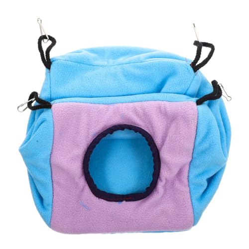 DRESSOOS Eichhörnchen Baumwollnest, Hamsterbettwäsche, Hängende Chinchilla Hängematte, Bettzeug Für Hamster, Rattenbedarf, Meerschweinchen Hängematte, Hamsterzubehör, von DRESSOOS