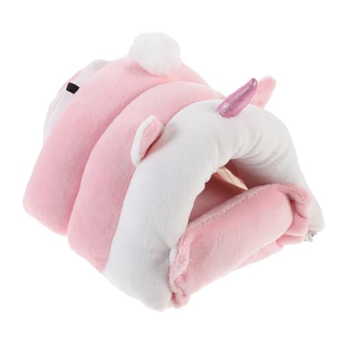 DRESSOOS Kuschelnest Für Hamster Und Meerschweinchen Warmes Weiches Versteck Für Kleine Haustiere Einhorn Design Ideal Für Chinchillas Und Degus Gemütliches Schlafhaus Für DRESSOOS Kuschelnest Für Hamster Und Meerschweinchen Warmes Weiches Versteck Für Kleine Haustiere Einhorn Design Ideal Für Chinchillas Und Degus Gemütliches Schlafhaus Für von DRESSOOS