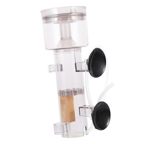 DRESSOOS Eiweißabschäumer Filter für Aquarium Mini intern Gläserspüler Riff Glasreiniger Sieb Aquariumzubehör Aquarium-Proteinfilter Schwamm Sole Wasserreiniger Waschmittel Splitter Acryl von DRESSOOS