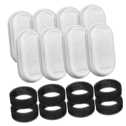 DRESSOOS Filter Für Haustiertrinkbrunnen Ersatzfilter Für Wasserspender Für Katzen Pet Filter Für Hund Und Katze Wasserfilter Für Trinkbrunnen Ersatz Für Haustierbrunnenfiltration von DRESSOOS
