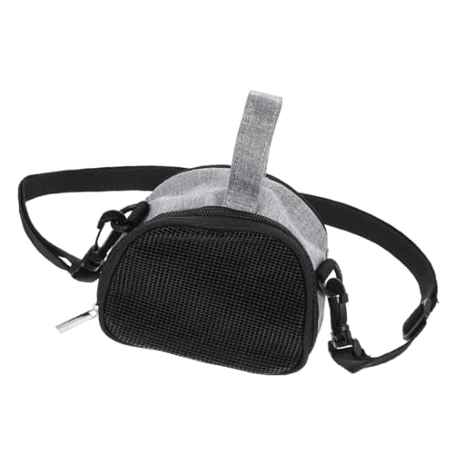 DRESSOOS Haustier Rucksack Haustier-Rucksack Hamster Tragetasche Tragbare Kleintier Tragetasche Für Ausflüge Atmungsaktives Mesh Für Hamster Und Meerschweinchen Mittelgröße Verstellbarer Schultergurt von DRESSOOS