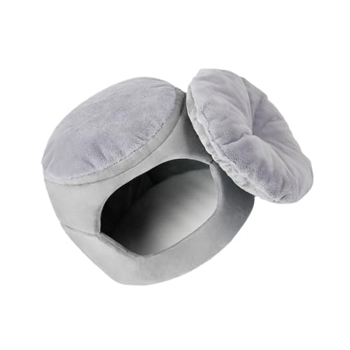 DRESSOOS Leichte warme Haustiernester Katzennest Sofa Hund Schlafbetten Zuhause Haustier Winternester Haustier Hundehaus Tragbar von DRESSOOS