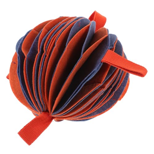 DRESSOOS Fehlender Ball, Welpen Ablenkungsspielzeug, Futterjagdspielzeug, Hundetrainingsspielzeug, Hundespielzeug Für Den Innenbereich, Hundeschnüffelmatte, Welpenschnüffelball, Tragbare von DRESSOOS