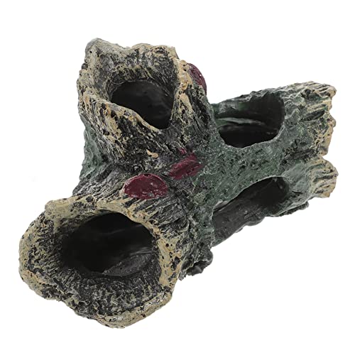 DRESSOOS Tank Decor Hohe Aquarium Rock Cave Für Fisch Tank Supplies von DRESSOOS