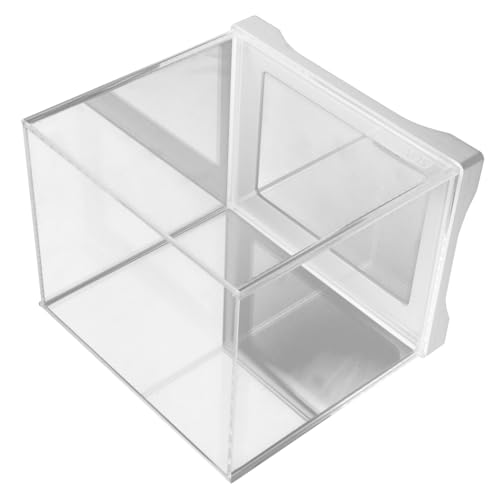 DRESSOOS Mini Fisch Tank Fisch Schüssel Aquarium Fisch Tank für Desktop Home Office Decor von DRESSOOS