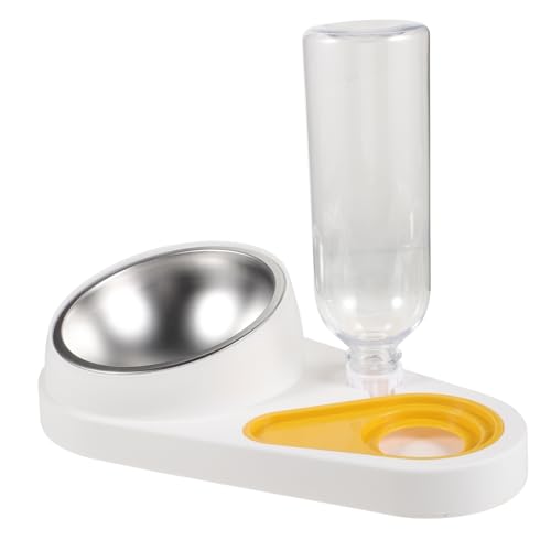 DRESSOOS Haushaltsautomat Für Haustiere Futter Und Wasserspender Für Hunde Und Katzen Rutschfester Futter Und Trinknapf Praktisches Zubehör Für Unterwegs von DRESSOOS