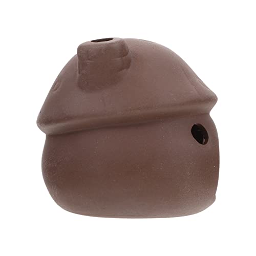 DRESSOOS Fischversteck Fisch Tank Pilz Aquarium Landschaft Garnelen Kaffee Farbigen Topf von DRESSOOS