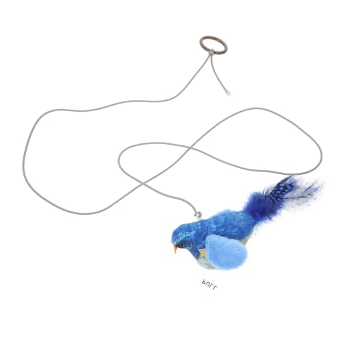 DRESSOOS Geräuschspielzeug Kleines Katzen Neckspielzeug Kätzchen Spielzeug Kratzspielzeug Für Kätzchen Hängendes Katzenspielzeug Kätzchen Vogel Zubehör Kratzspielzeug Vogel Katzenspielzeug von DRESSOOS