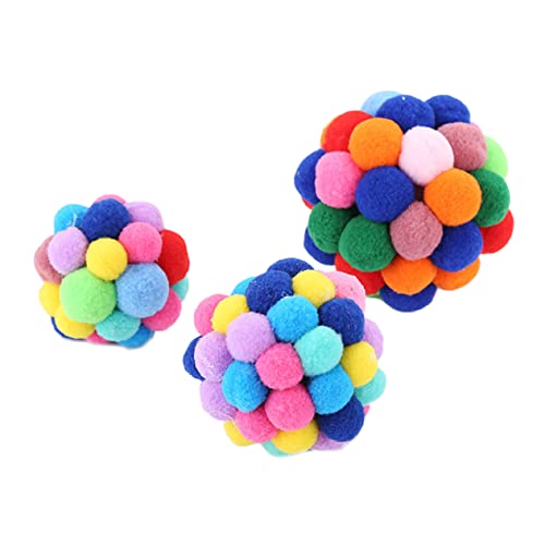 DRESSOOS Glockenbälle für Katzen interaktives Fangball- -Spielzeugball für Kätzchen Größe M Spaß zur Unterhaltung zufällige Farbe DRESSOOS Glockenbälle für Katzen interaktives Fangball- -Spielzeugball für Kätzchen Größe M Spaß zur Unterhaltung zufällige Farbe von DRESSOOS