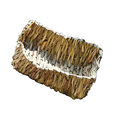 DRESSOOS Grasnest Schilfgrasmatte Handgewebtes Haustiernest Kaninchen Ruhekissen Haustiergrashaus Kaninchengrasbett Kleine Tiere Grasbett Haustierschlafnest Gewebtes DRESSOOS Grasnest Schilfgrasmatte Handgewebtes Haustiernest Kaninchen Ruhekissen Haustiergrashaus Kaninchengrasbett Kleine Tiere Grasbett Haustierschlafnest Gewebtes von DRESSOOS