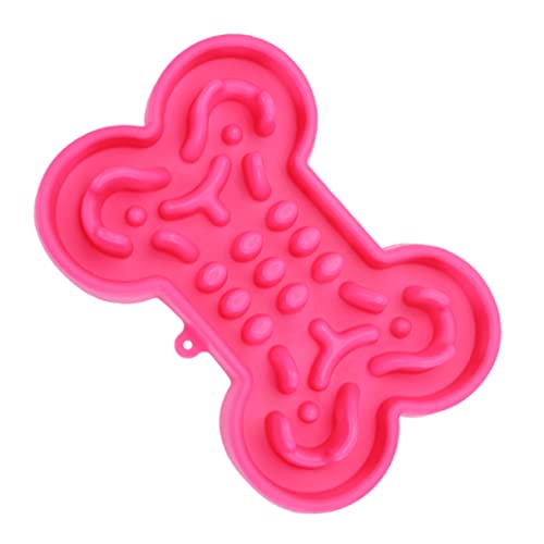 DRESSOOS Knochenform Hund Slow Feeder Silikonnapf - Haustierbedarf Choke-Free Slow Feeder Für DRESSOOS Knochenform Hund Slow Feeder Silikonnapf - Haustierbedarf Choke-Free Slow Feeder Für von DRESSOOS