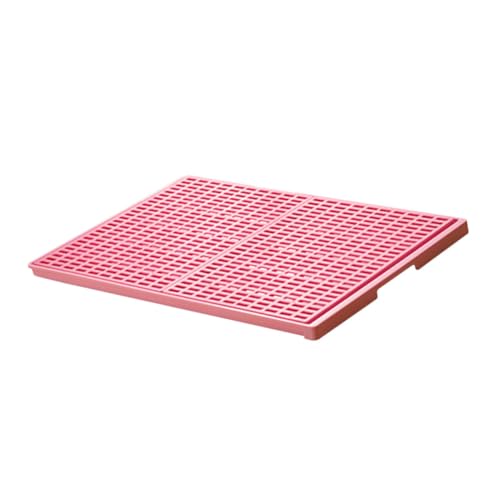 DRESSOOS Großes Hundetöpfchen Große Hundebettpfanne Haustierbedarf Hundekäfig Abtropfunterlage Hundekäfig Tablett Haushalts Haustiertöpfchen Netz Haustiertöpfchen Haustierkäfigbedarf von DRESSOOS
