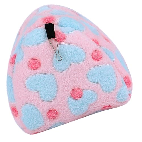 DRESSOOS Thermische Hängematte Für Hamster Winterbett Aus Baumwolle Warm Und Für Kleine Haustiere Mit Haken Aufhängen Herz DRESSOOS Thermische Hängematte Für Hamster Winterbett Aus Baumwolle Warm Und Für Kleine Haustiere Mit Haken Aufhängen Herz von DRESSOOS
