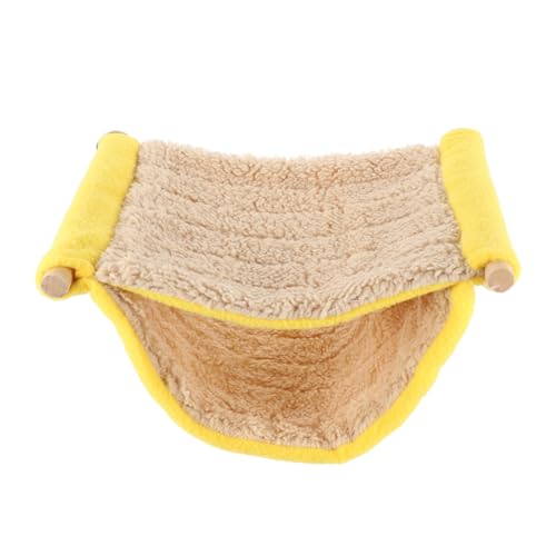 DRESSOOS Hängende Plüschhängematte, Hängematte Für Kleine Haustiere, Hamsterzubehör, Haustierbett Für Kleintiere, Vogelbett, Hängende Haustierhängematten, Hängematte Für Sittiche, DRESSOOS Hängende Plüschhängematte, Hängematte Für Kleine Haustiere, Hamsterzubehör, Haustierbett Für Kleintiere, Vogelbett, Hängende Haustierhängematten, Hängematte Für Sittiche, von DRESSOOS