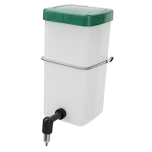 DRESSOOS Hängender Trinkbrunnen, Wasserspender Für Welpen, Haustierbedarf, Wasserspender Für Häschen, Auslaufsicherer Futterspender Für Haustiere, Hängender Wasserbehälter, Wasserspender von DRESSOOS