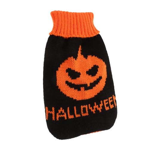 DRESSOOS Halloween Hundepullover Aus Warmem Material Süßer Und Dicker Hundepullover Für Haustiere Für Kaltes Wetter Und Festliche Anlässe von DRESSOOS