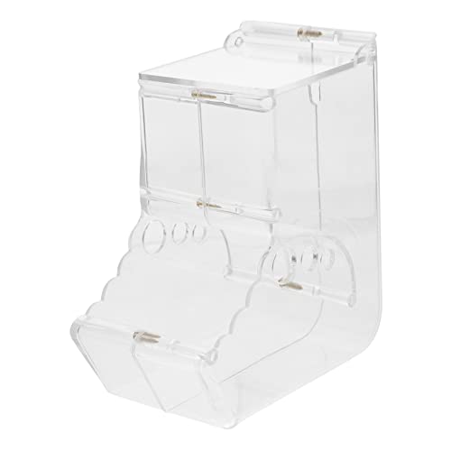 DRESSOOS Automatischer Futterspender Für Kleine Haustiere Futterbehälter Für Hamster Meerschweinchen Ratten Hängender Futterautomat Mit Transparentem Design Für Einfache Überprüfung DRESSOOS Automatischer Futterspender Für Kleine Haustiere Futterbehälter Für Hamster Meerschweinchen Ratten Hängender Futterautomat Mit Transparentem Design Für Einfache Überprüfung von DRESSOOS