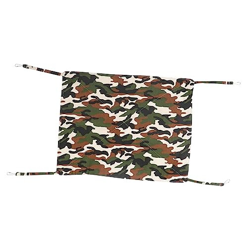 DRESSOOS Camouflage Hamster-hängematte Für Kleine Haustiere Wärmendes Nest Strapazierfähiges Design Einfach Aufzuhängen Für Winter Vielseitig Als Hängematte Oder Schaukel Nutzbar DRESSOOS Camouflage Hamster-hängematte Für Kleine Haustiere Wärmendes Nest Strapazierfähiges Design Einfach Aufzuhängen Für Winter Vielseitig Als Hängematte Oder Schaukel Nutzbar von DRESSOOS