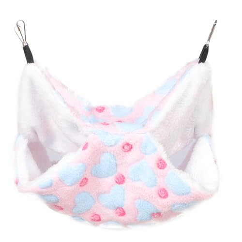 DRESSOOS Mehrzweck-Chinchilla-Nest Hängende Hamster-hängematte Haustier-bedarfsbett von DRESSOOS
