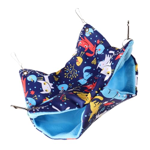 DRESSOOS Hängematte Für Hamster Meerschweinchenbett Hängebett Weiche Einstreu Für Kleintiere von DRESSOOS