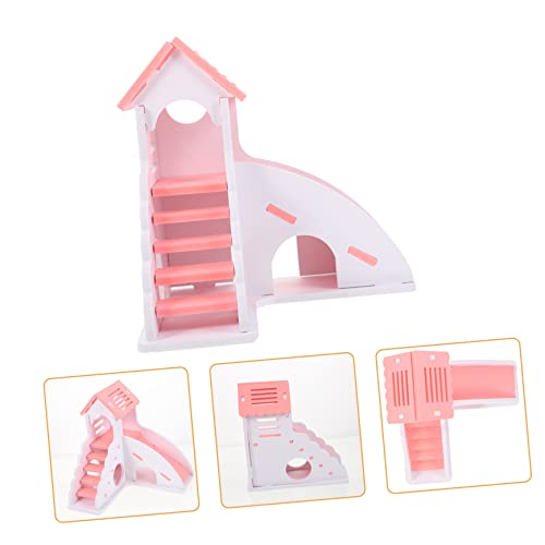 DRESSOOS PVC Hamster Versteck Leiter Meerschweinchen Spielhaus Chinchilla Nest Sicher Atmungsaktiv DRESSOOS PVC Hamster Versteck Leiter Meerschweinchen Spielhaus Chinchilla Nest Sicher Atmungsaktiv von DRESSOOS