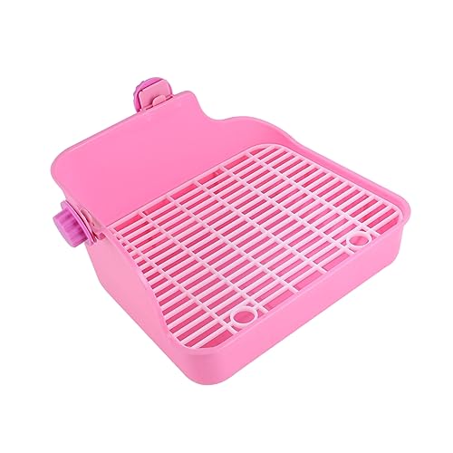 DRESSOOS Töpfchentrainer für Haustiere Toilette für Kleintiere Katzentoilette für Kaninchen und Hamster zum Aufhängen an der schmutzabweisend für Wohnzimmer und Garten zufällige Farbe DRESSOOS Töpfchentrainer für Haustiere Toilette für Kleintiere Katzentoilette für Kaninchen und Hamster zum Aufhängen an der schmutzabweisend für Wohnzimmer und Garten zufällige Farbe von DRESSOOS