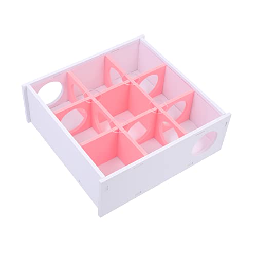 DRESSOOS Acryl-röhrensystem Für Hamster Labyrinth-Spielzeug Für Kleintiere Kauspielzeug Für Zwerghamster Mäuse Und Kleine Igel Robustes Kratzfestes Design Für Täglichen Spaß Und von DRESSOOS