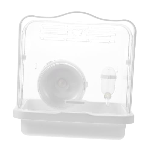 DRESSOOS Reisefreundlicher Hamsterkäfiggriff Kompakte Und Sichere Tragbare Hamster-reisebox DRESSOOS Reisefreundlicher Hamsterkäfiggriff Kompakte Und Sichere Tragbare Hamster-reisebox von DRESSOOS