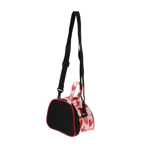 DRESSOOS Hamster Mitnahmetasche, Tragetasche Für Kleine Haustiere, Hamster Tragetasche Mit Schultergurt, Reisetasche Für Haustiere, Tragetasche Für Kleine Haustiere, Hamster Reisetasche, von DRESSOOS