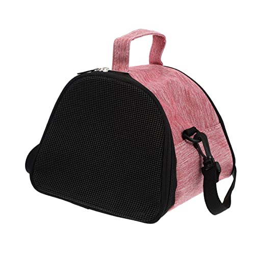 DRESSOOS Hamster Out Tasche, Haustierbedarf, Ratten Tragetasche, Hamster Reisetasche, Haustier Tragetasche, Outdoor Hamstertasche, Meerschweinchenkäfig, Hamster Reisetasche, Tragbare von DRESSOOS