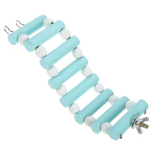 DRESSOOS Holzleiter Für Kleintiere Hamster-kletterspielzeug Rattenleiterbrücke Hängebrücke Für Hamsterkäfig Chinchillaspielzeug Spielzeug Für Kleine Haustiere von DRESSOOS