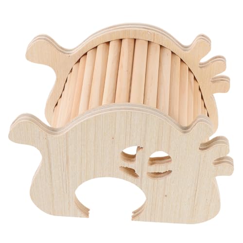 DRESSOOS Hamster Schlafhaus Mit Leiter, Zartes Hamsterhaus, Hölzernes Rattenversteck, Haustierbedarf, Verschleißfestes Rattenversteck, Hamsterhäuser Und Verstecke, Hölzerne DRESSOOS Hamster Schlafhaus Mit Leiter, Zartes Hamsterhaus, Hölzernes Rattenversteck, Haustierbedarf, Verschleißfestes Rattenversteck, Hamsterhäuser Und Verstecke, Hölzerne von DRESSOOS