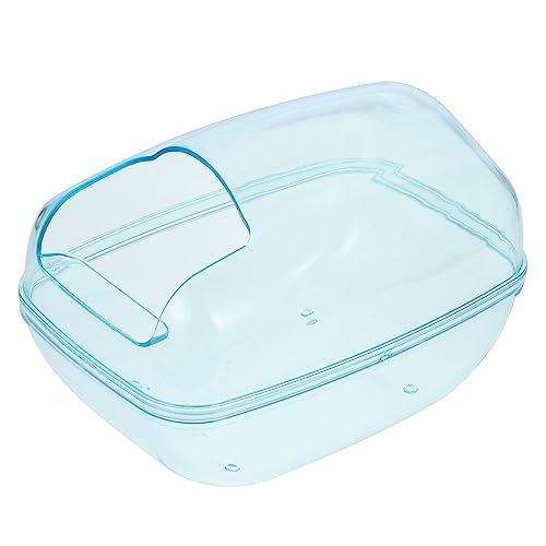 DRESSOOS Hamstersand Hamster Toilette Praktisches Sandbecken Sandbadbehälter Für Hamster Hamstersandbad Hamster Duschbecken Badschale Für Hamster Heimtierbedarf Hamster Badewanne Plastik Transparent DRESSOOS Hamstersand Hamster Toilette Praktisches Sandbecken Sandbadbehälter Für Hamster Hamstersandbad Hamster Duschbecken Badschale Für Hamster Heimtierbedarf Hamster Badewanne Plastik Transparent von DRESSOOS