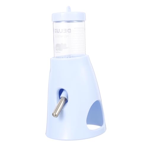 DRESSOOS Hamster Trinkflasche Auslaufsicher Vertikaler Wasserspender für Kleintiere mit Design zur Wasserstandsanzeige für Hamster Chinchillas Meerschweinchen Zubehör für Kleine Haustiere von DRESSOOS