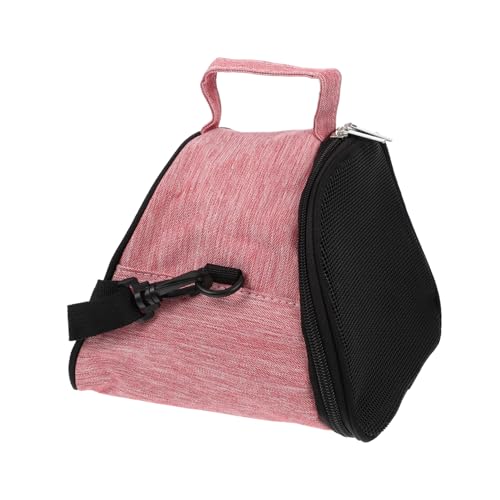 DRESSOOS Atmungsaktive Tragetasche für Haustiere für Hamster Rennmäuse Meerschweinchen tragbare Reisetasche für Hamster Verstellbarer Riemen von DRESSOOS